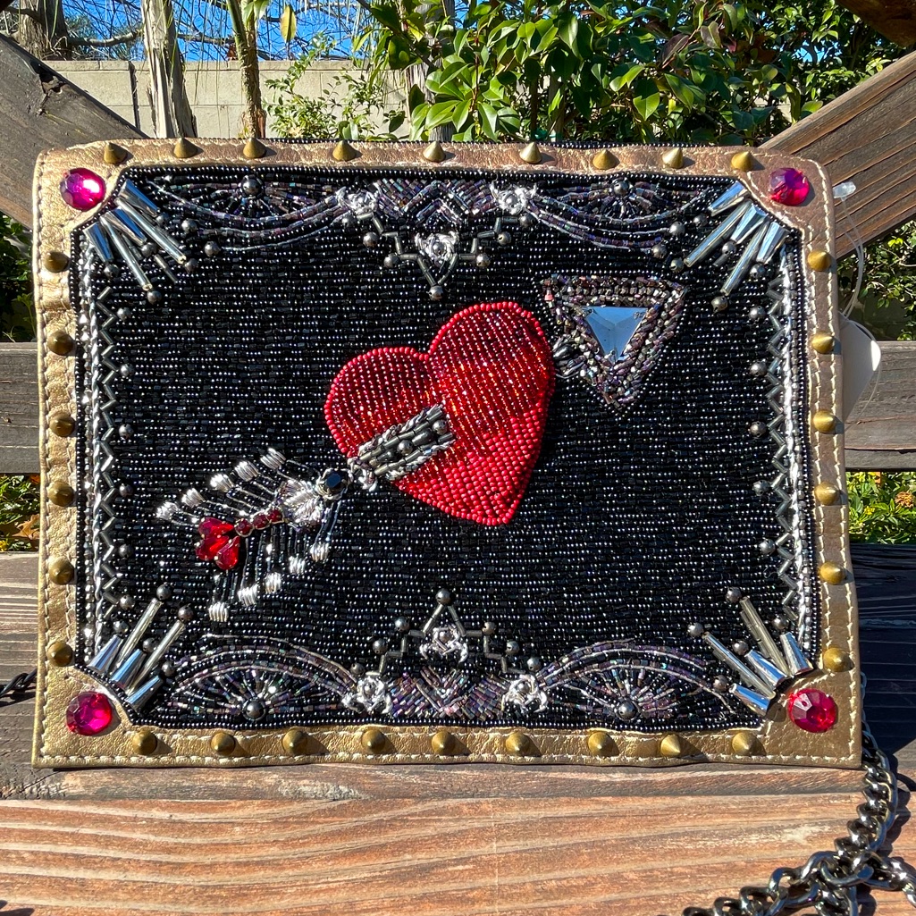 Mary Frances Straight To My Heart Crossbody